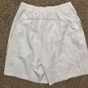 White Lululemon Shorts